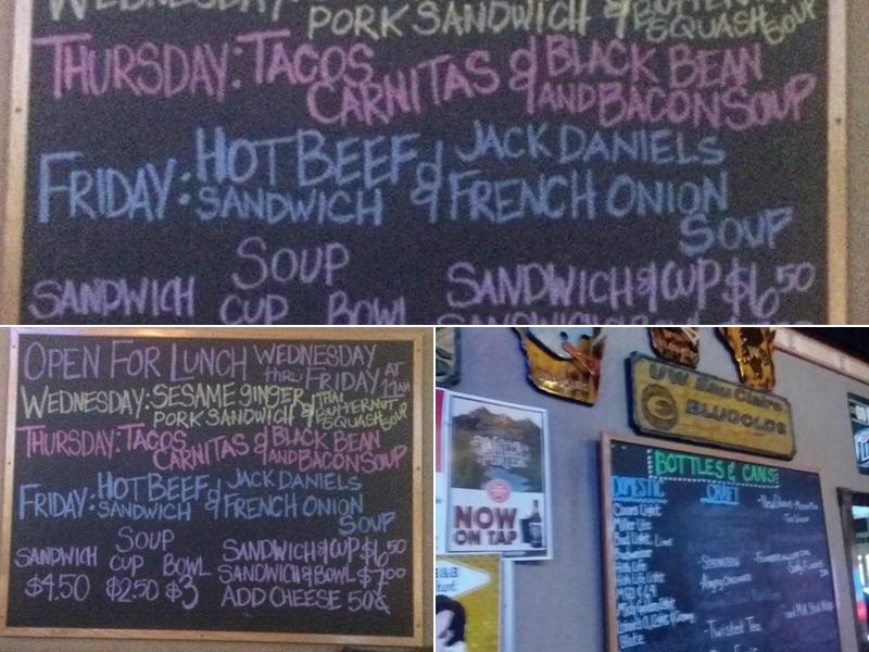 Mousetrap Tavern Menu