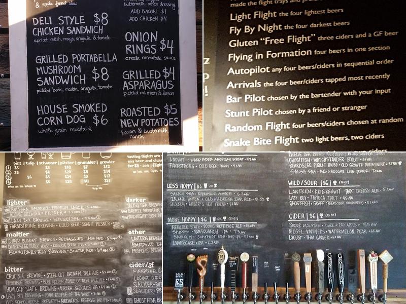 Ridgecrest Public House Menu