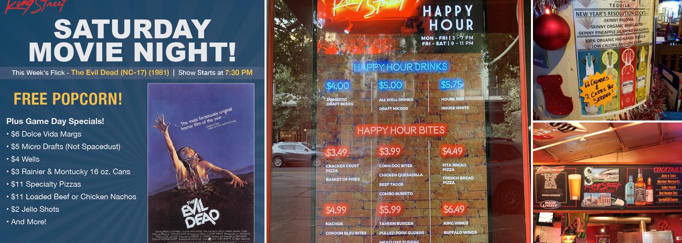 King Street Bar & Oven Menu