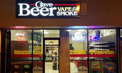 Crave Beer & Vape Smoke