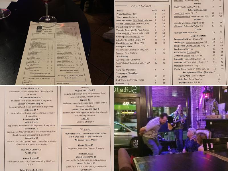 LeftBank Wine Bar Menu