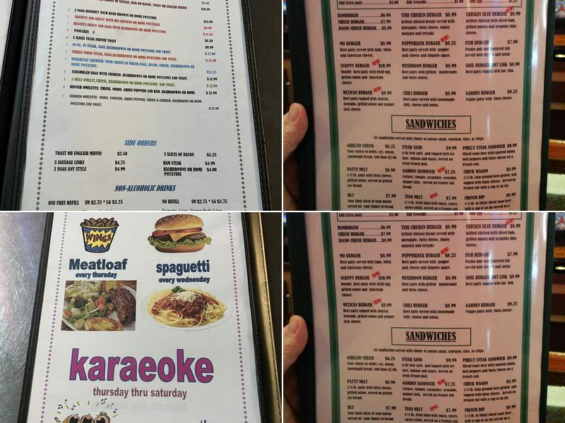 Uncle Mo's Bar and Grill Menu