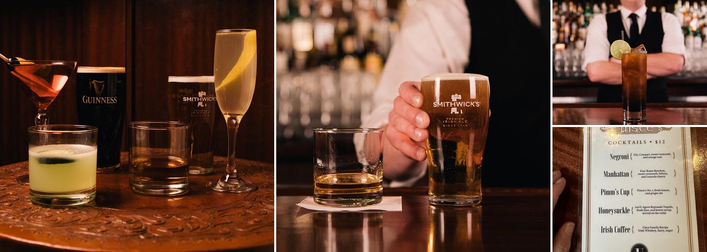 Uisce Irish pub Menu