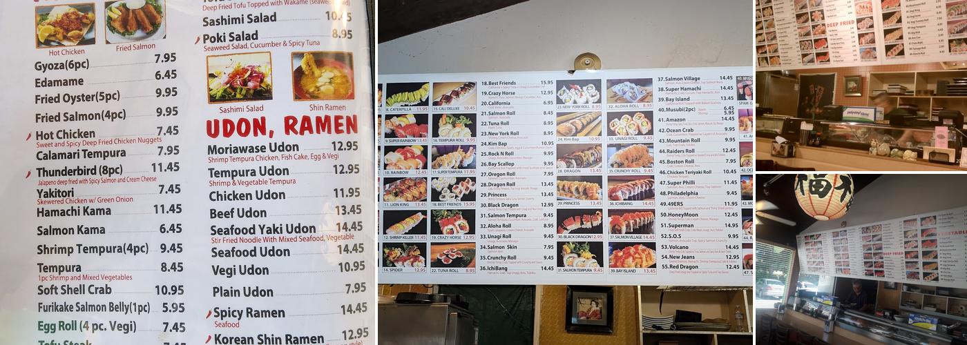 Fat Fish Menu