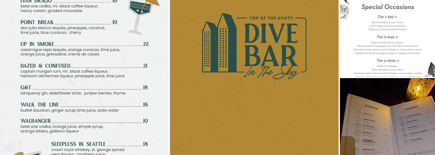 Top of the Hyatt Menu