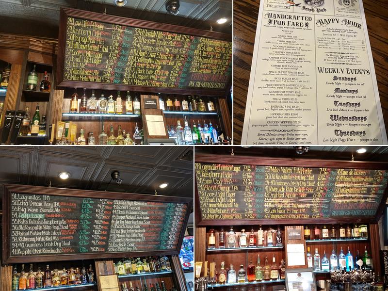 O'Flaherty's Irish Pub Menu