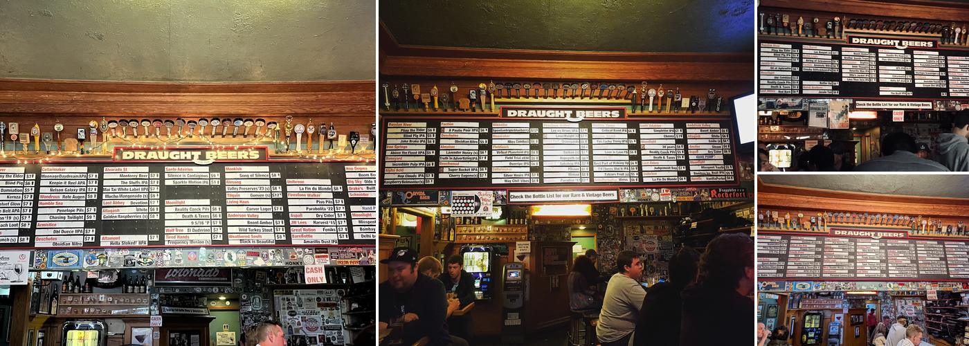 Toronado Menu
