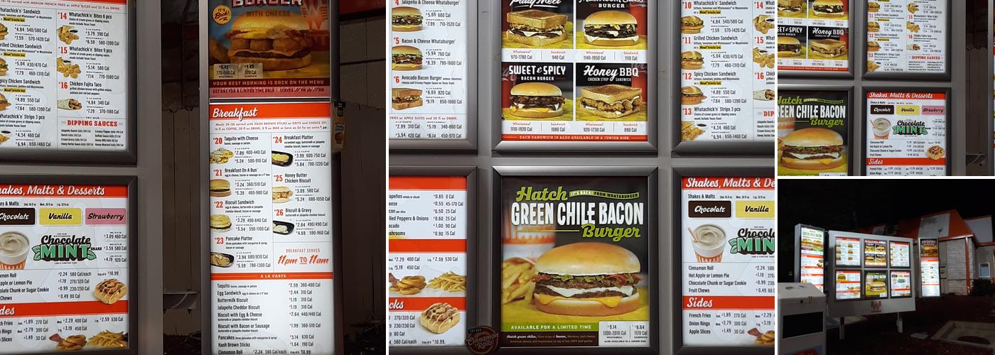 Whataburger Menu
