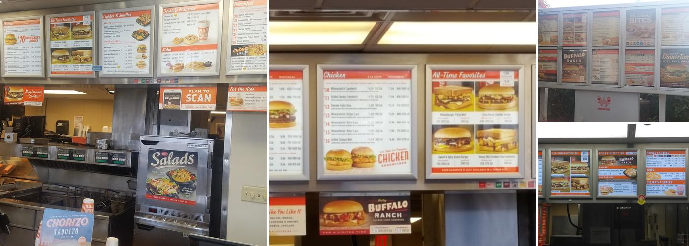 Whataburger Menu