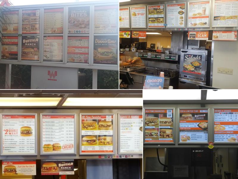 Whataburger Menu