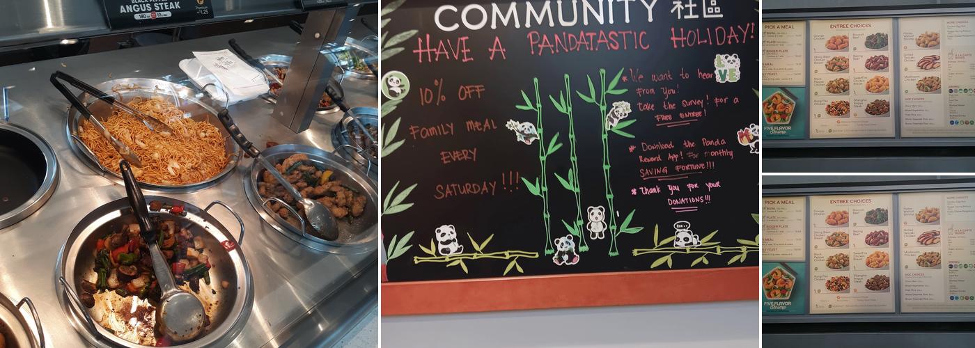 Panda Express Menu