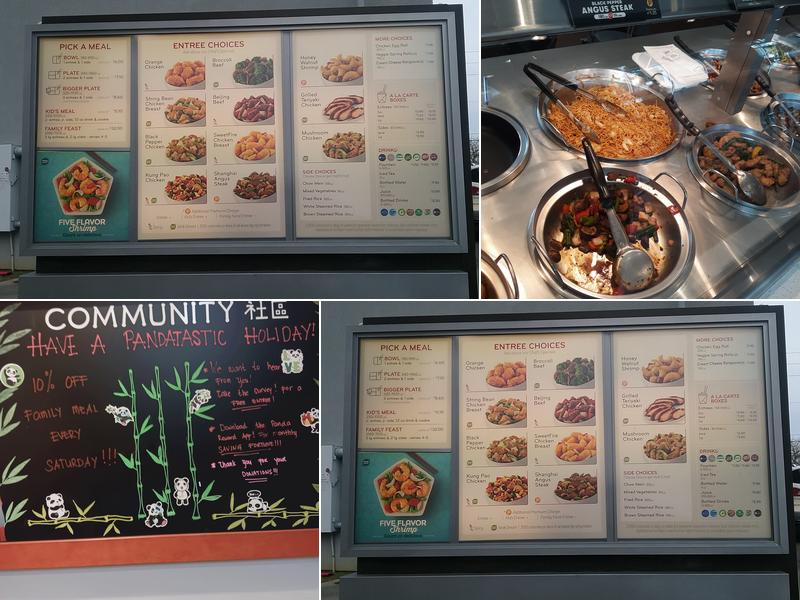 Panda Express Menu