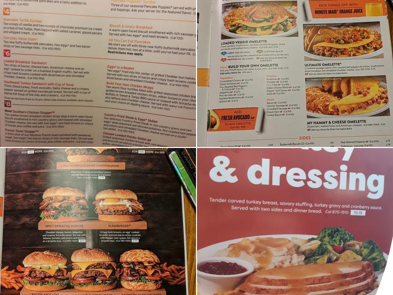 Denny's Menu