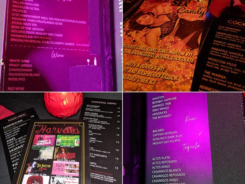 Harvelle's Menu