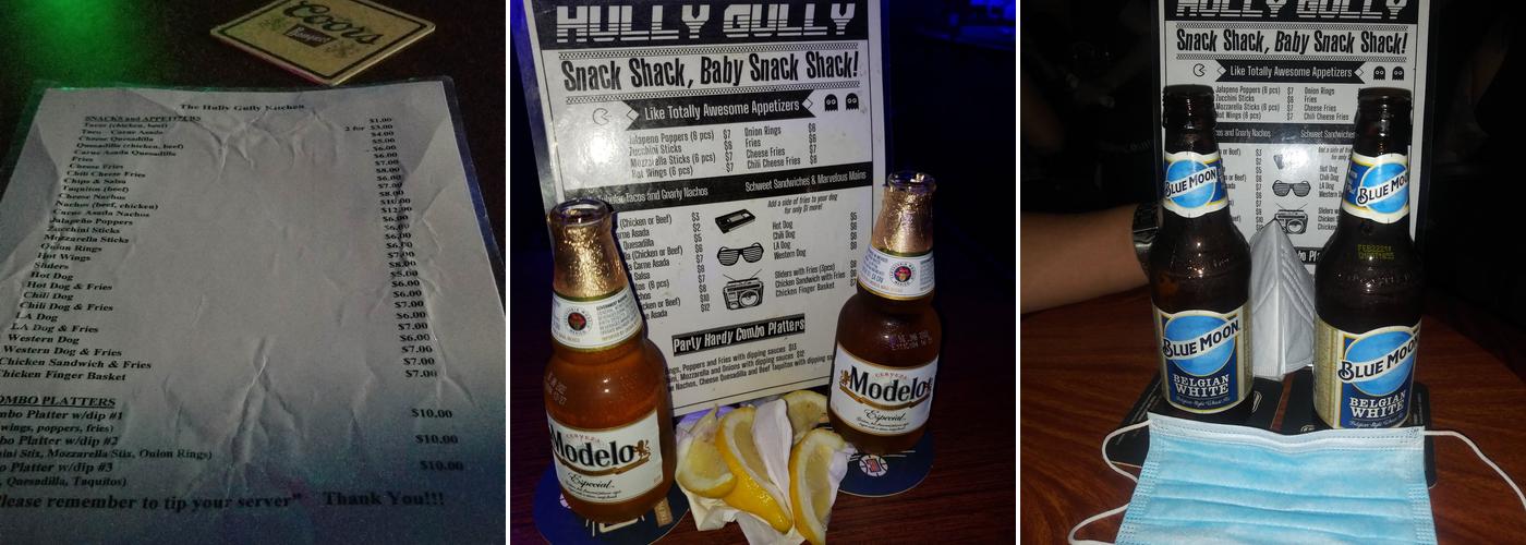 Hully Gully @ Royal Room Menu
