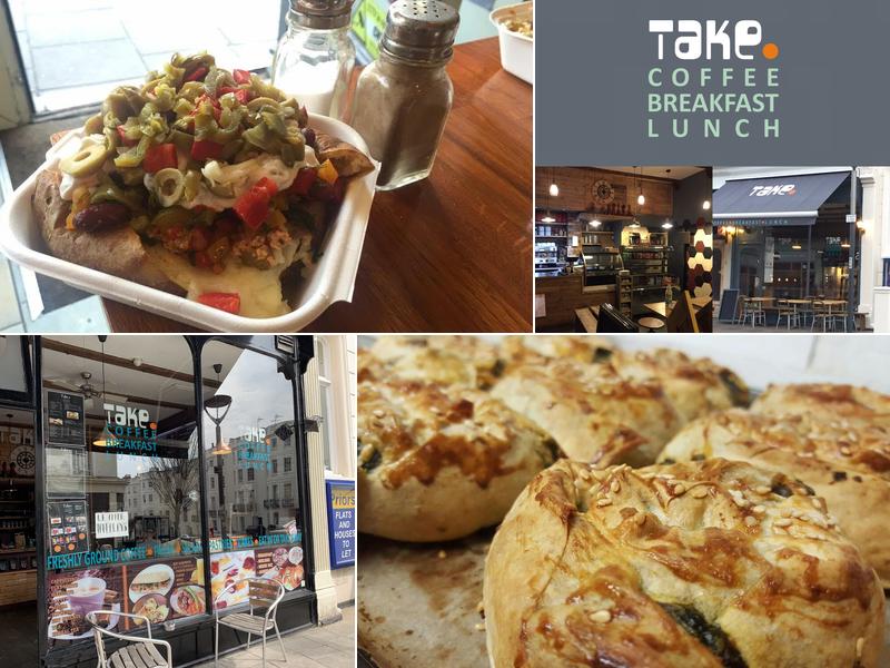 Take Coffee Breakfast Lunch