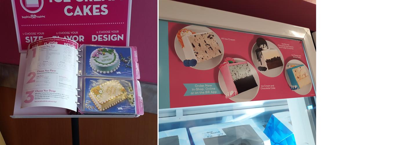 Baskin-Robbins Menu