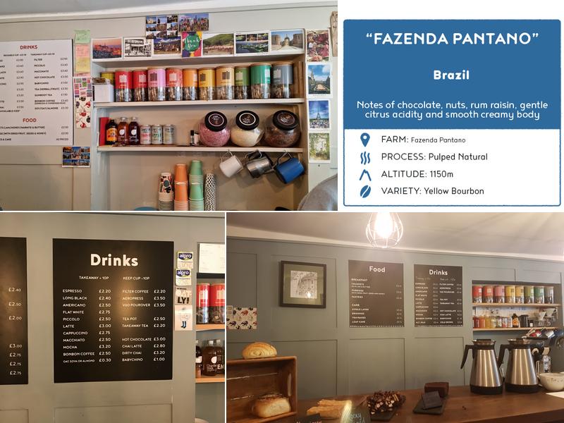 Jericho Coffee Traders Menu