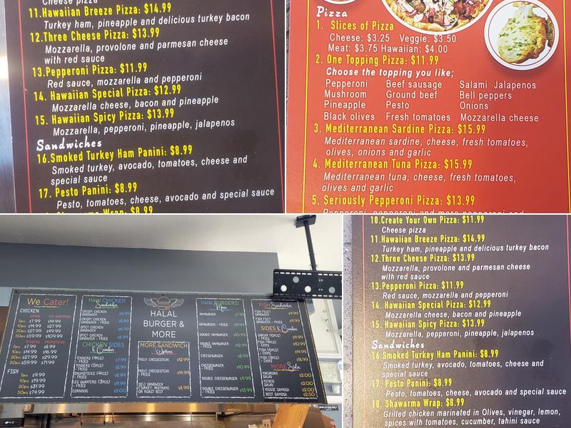 M & B Market Menu