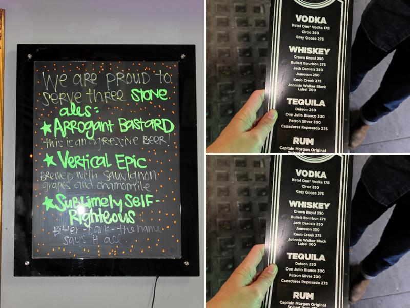 Proof Menu