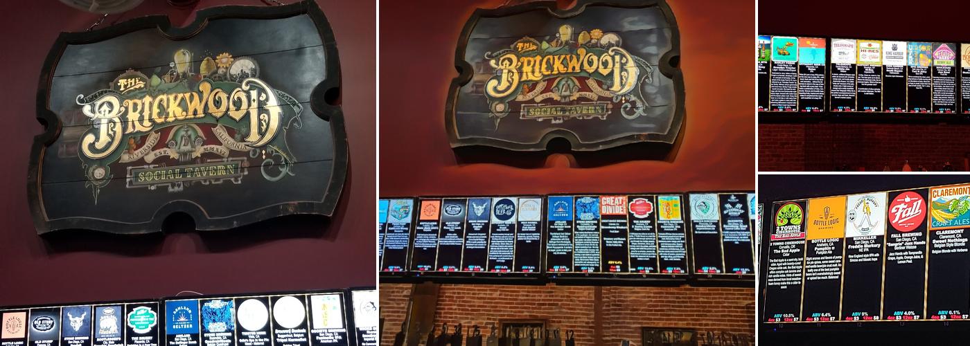 The Brickwood Menu