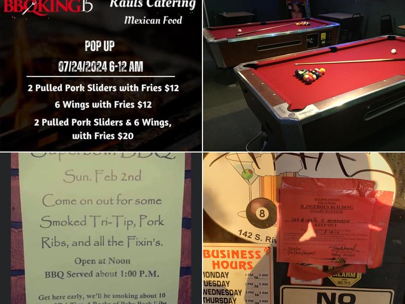 Doc's Bar Menu