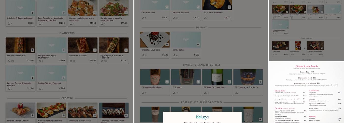 Savvy Cellar Wine Bar Menu