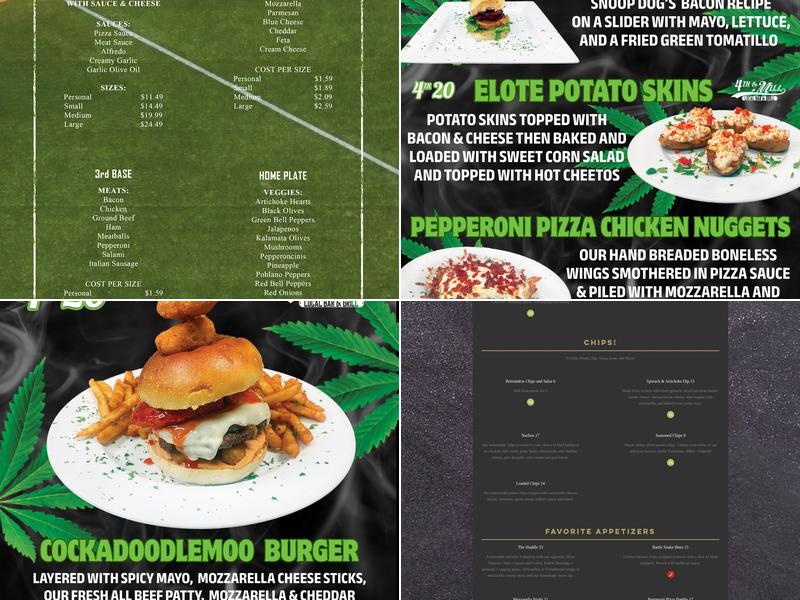 4th & Mill Menu