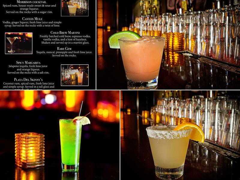 Skinny's Lounge Menu