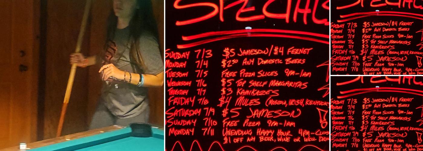 Gary's at the Belvedere Menu