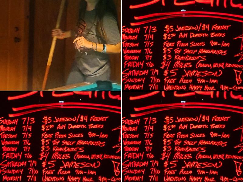 Gary's at the Belvedere Menu