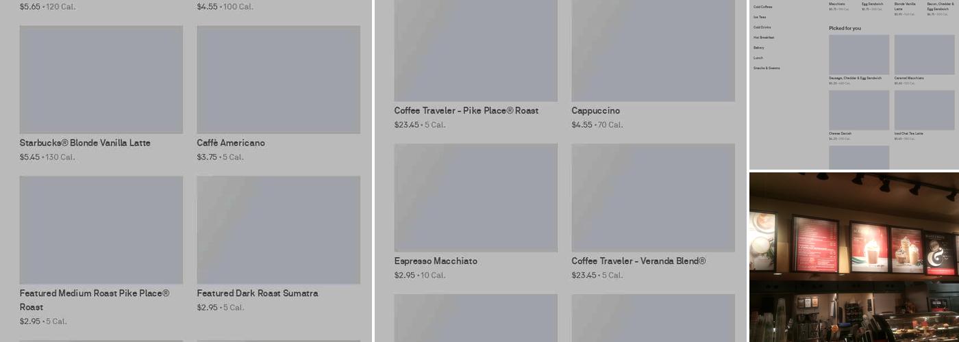 Starbucks Menu
