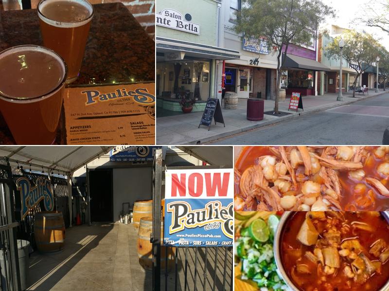 Paulie's Pizza Pub 247 N 2nd Ave, Upland