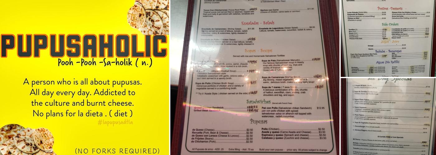 El Curtido Menu