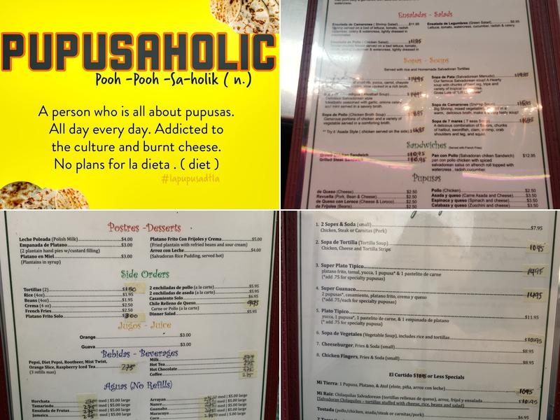 El Curtido Menu