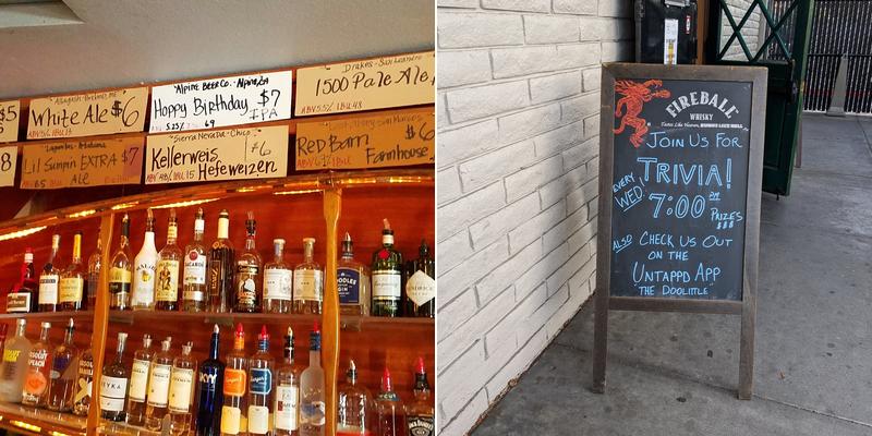 The Doolittle Menu