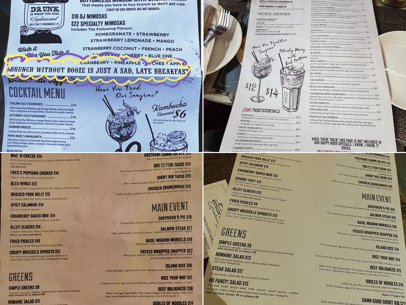 Edwin Mills by Equator Menu