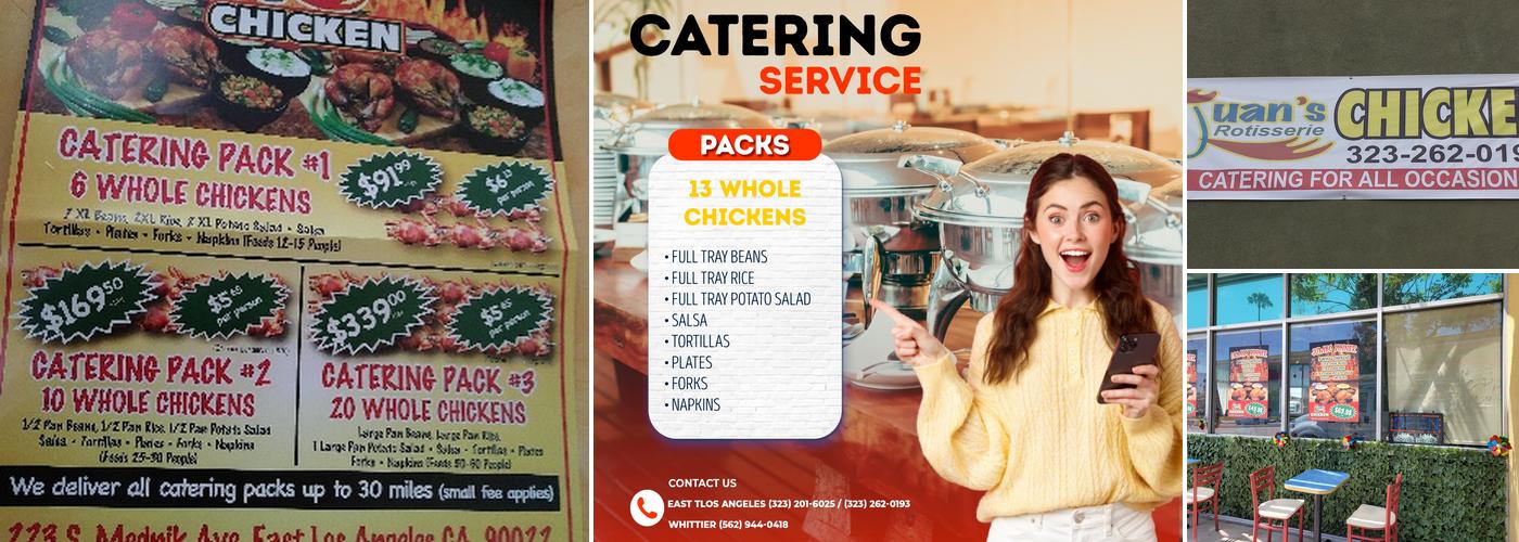 Juan's Rotisserie Pollo Menu