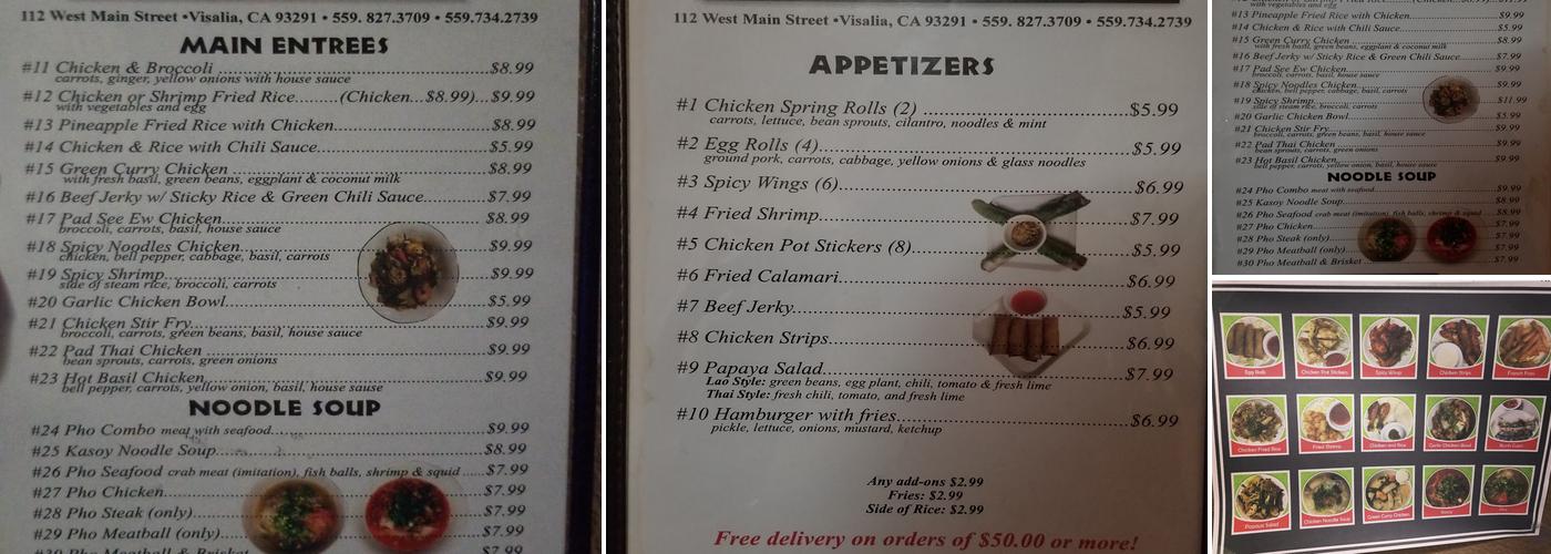 Visalia Brewing Co (VBC) Menu