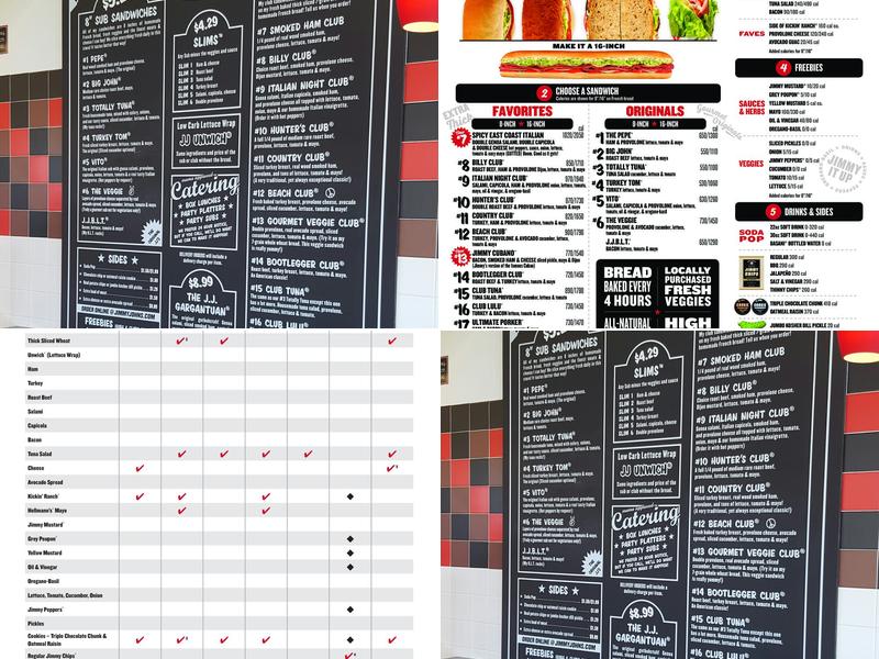 Jimmy John's Menu