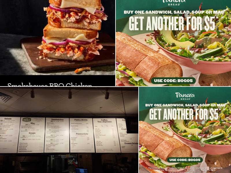 Panera Bread Menu