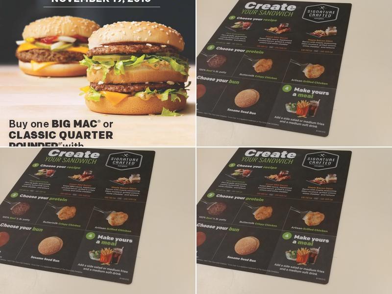McDonald's Menu