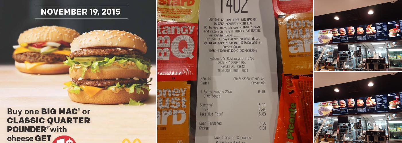 McDonald's Menu