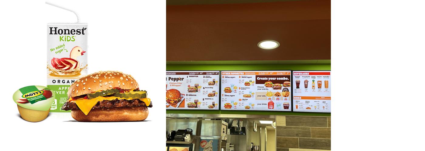 Burger King Menu