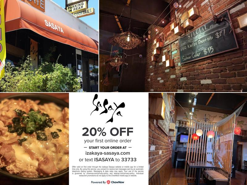 Izakaya Sasaya 居酒屋楽楽家