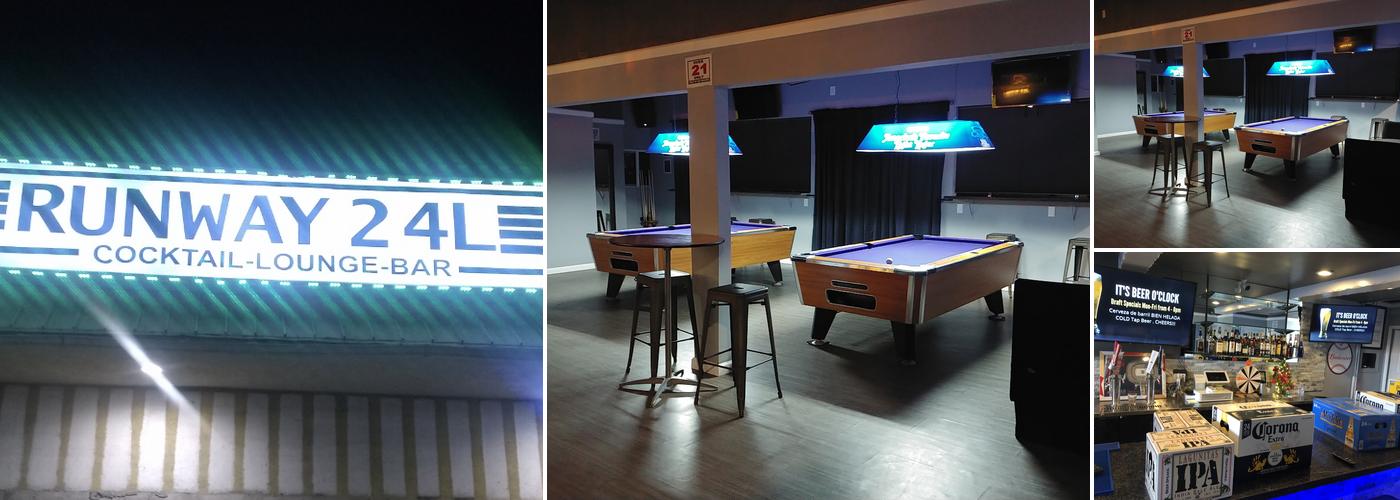 Runway 24L Bar