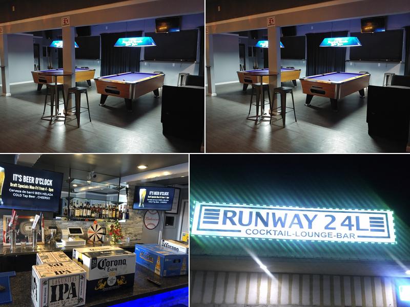 Runway 24L Bar