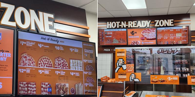 Little Caesars Pizza Menu