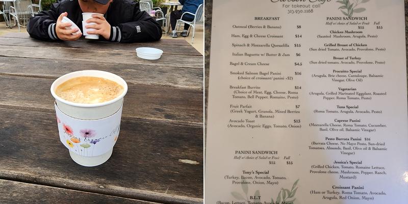 Curson Café Menu