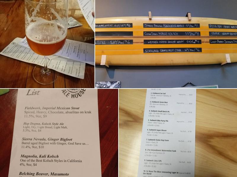 Ocean Ale House Menu